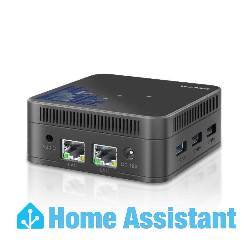 Home Assistant Mini Server - Tiny-N100 12GB Ram, 512GB SSD, Wifi 6, 3x USB 3.0 inklusive Premium Support